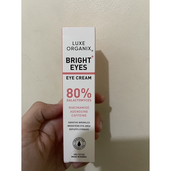 Luxe Organix Bright Eyes Eye Cream 15g Shopee Philippines