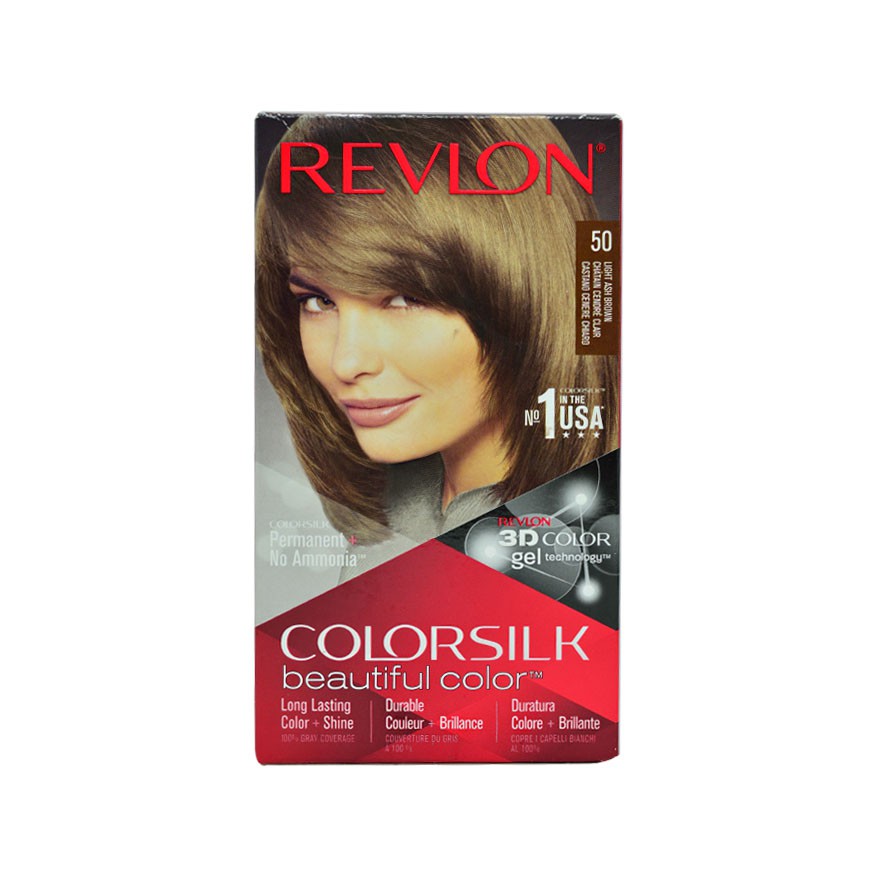 REVLON Colorsilk Light Ash Brown 50 | Shopee Philippines