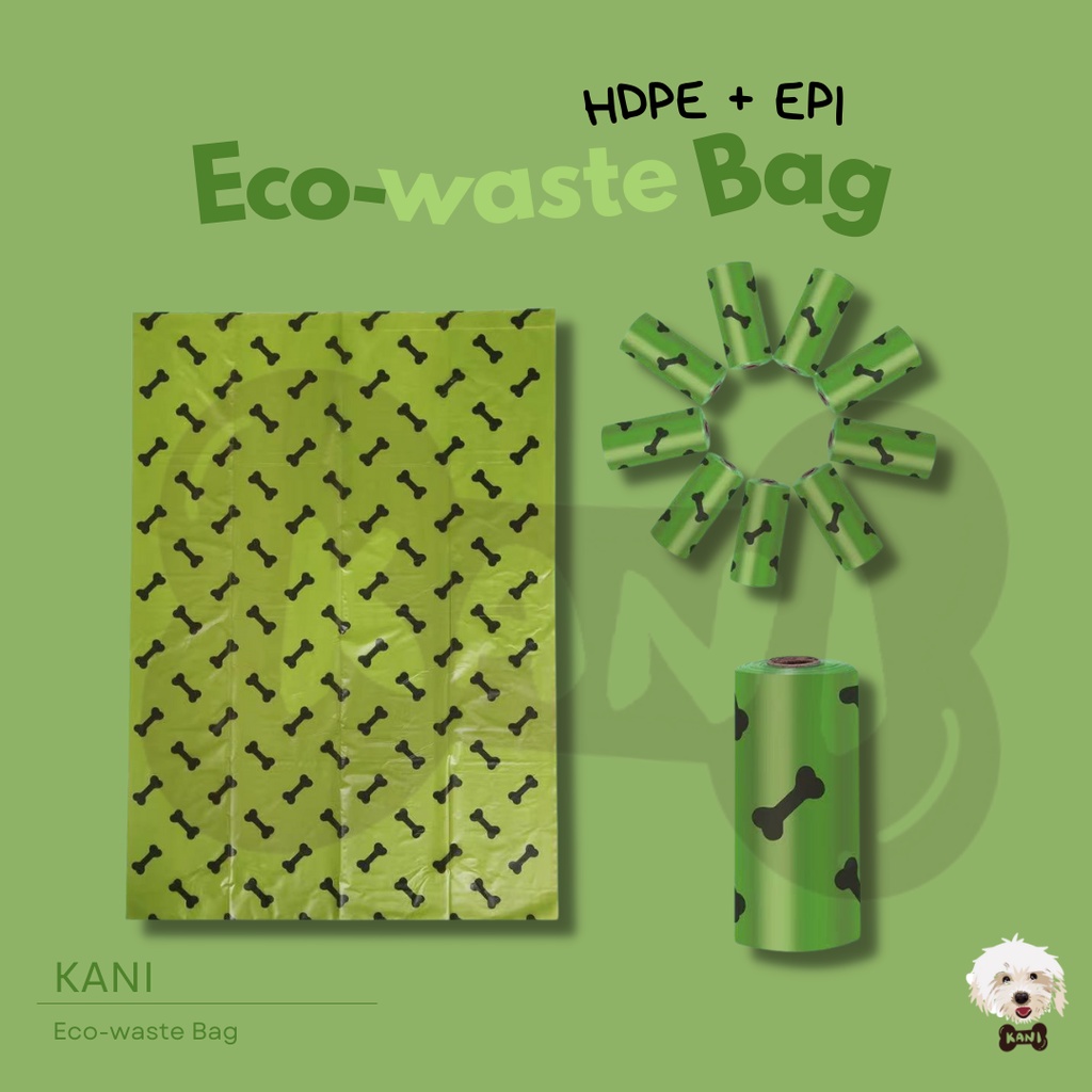 10 Pcs Biodegradable Eco-friendly Pet Waste Bag #5