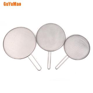 [GUYU] 1X stainless steel cover lid oil proofing frying pan splatter screen spill proof #4