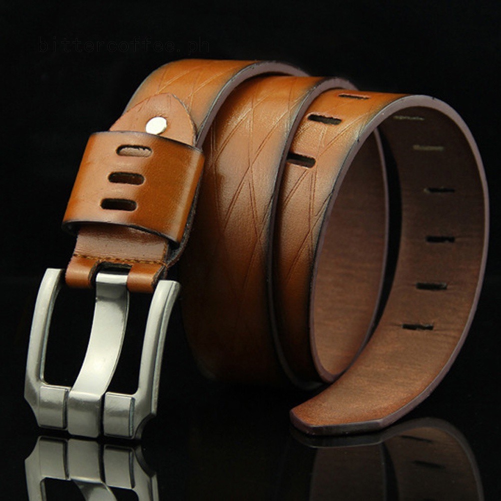 Men Fashion New Style Leather Luxury Pin Buckle Belts for The Brand ...