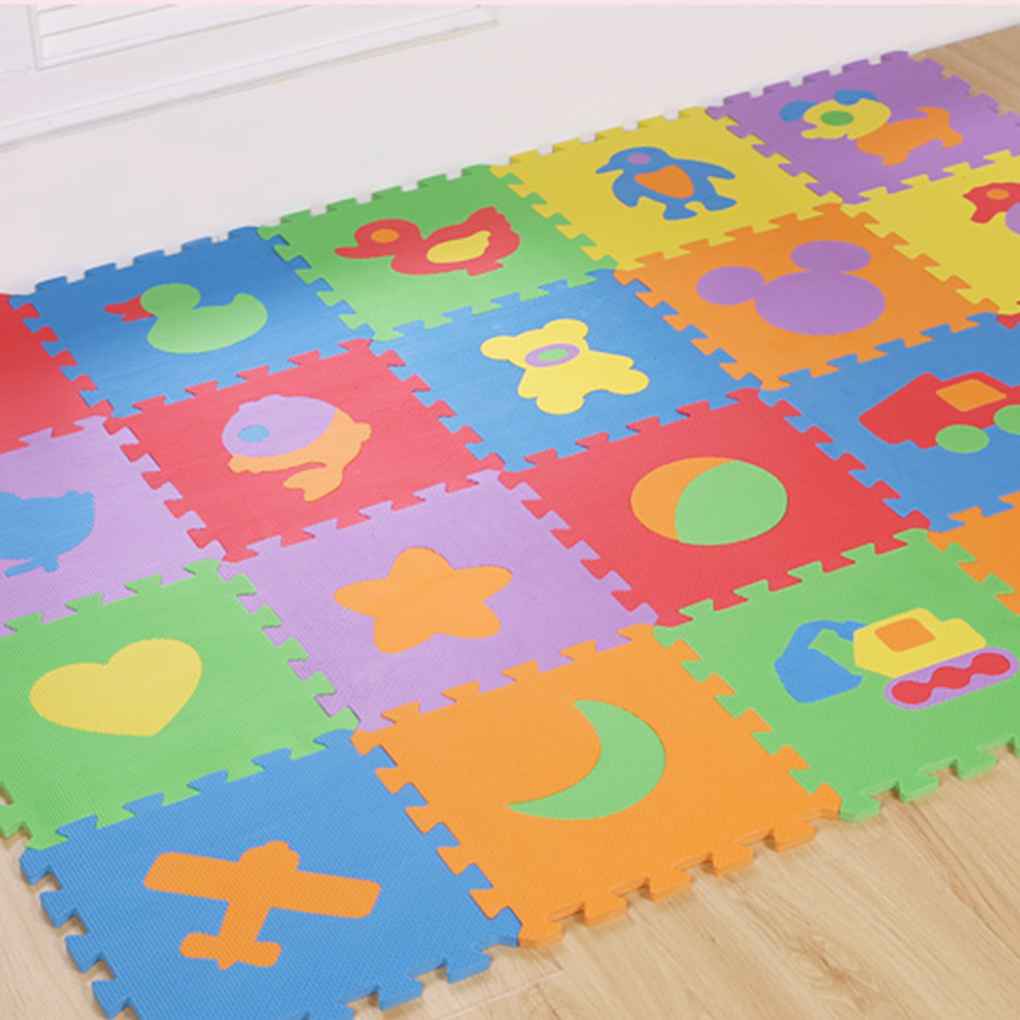 Spl 10pcs Children S Puzzle Mat Baby Playing Interlocking Foam