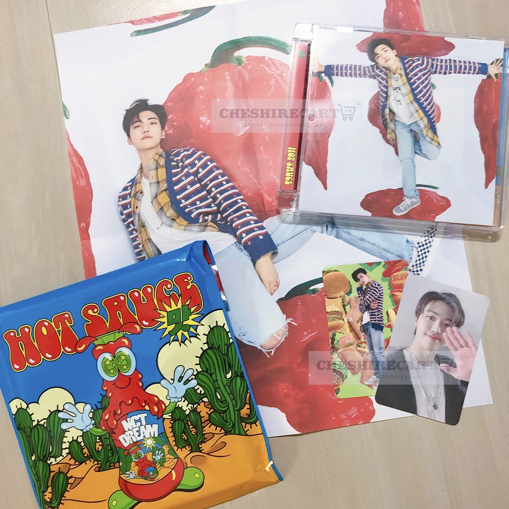 Onhand Nct Dream Hot Sauce Jewel Case Sets Jeno Haechan Jaemin Chenle Jisung Unsealed W Pc Shopee Philippines