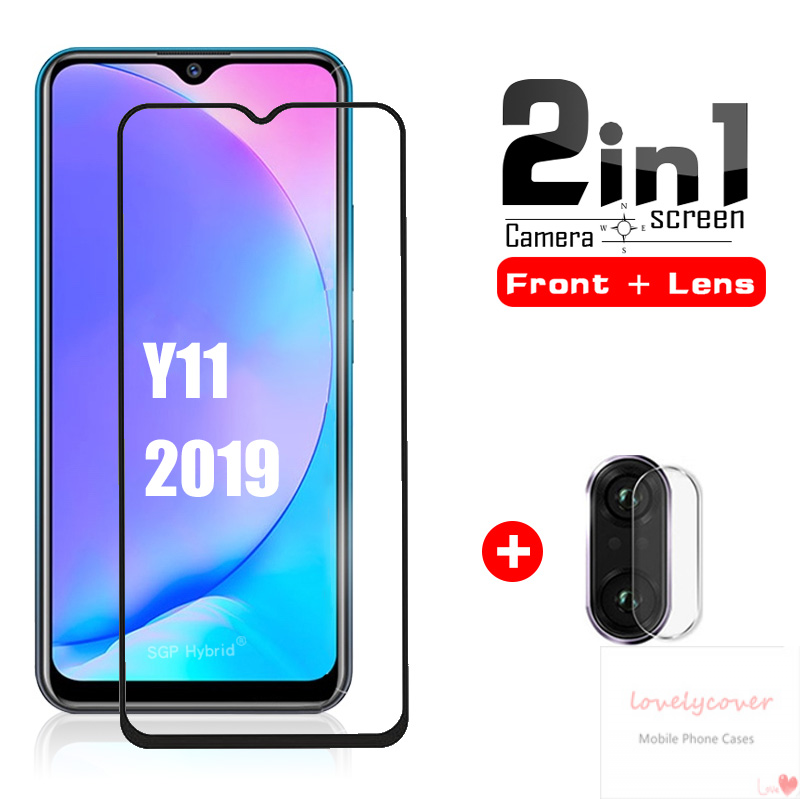 Tempered Glass For Camera And Screen Vivo Y20 Y30 Y12 Y50 Y20i Y30i Y17 Y15 Y11 Y12i Y91 Y91i Y95 0829