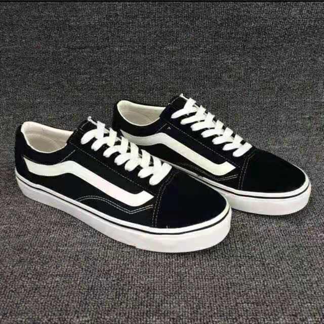 vans old skool black best price