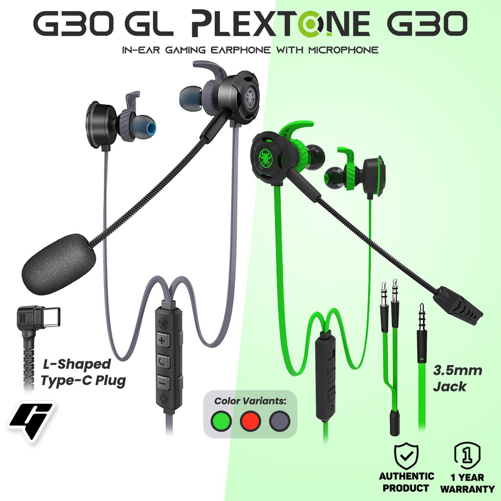 in ear gaming headphones with mic