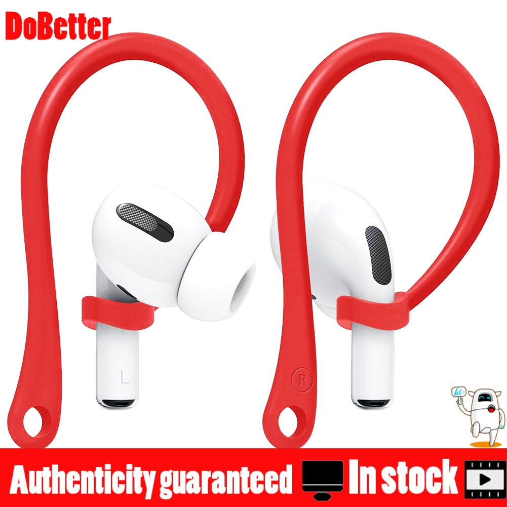 5-Pack Titanium Steel Earhooks For Wireless Earbuds – Anti-Loss Ear Danglers, Secure Clip-On Holders, Silver