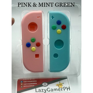 mint green joy con shell