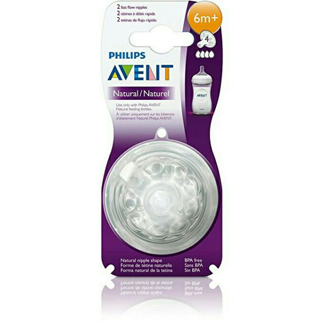 philips avent natural teats size 4