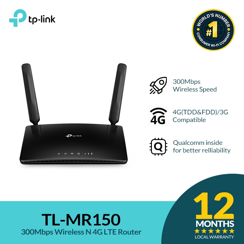 TP-Link Tl-Mr150 300m Router I Dito Sim Card | Shopee Philippines