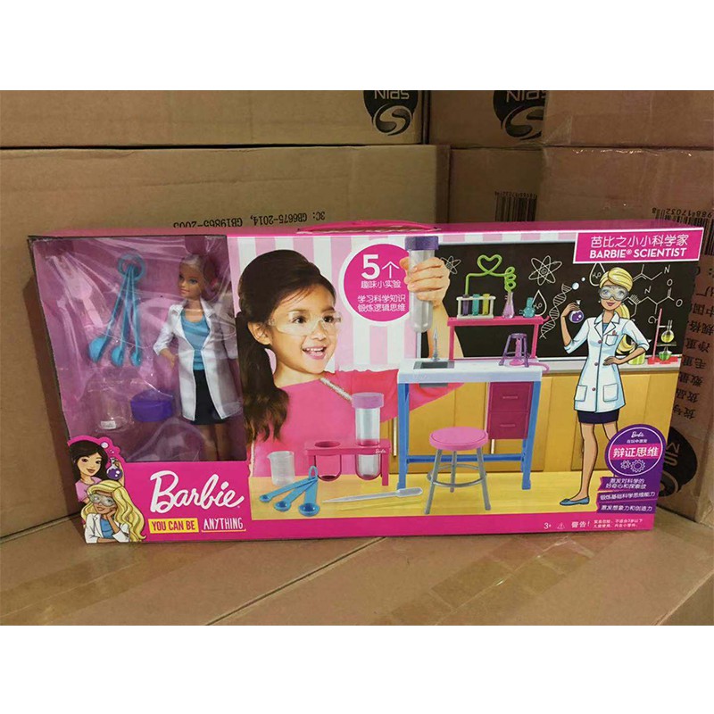 barbie scientist set