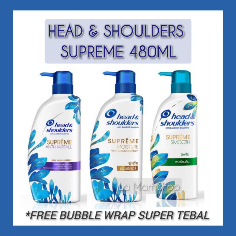 Head & Shoulders Supreme Anti Hairfall Shampoo Head and Shoulders Supreme Anti Hairfall 480ml