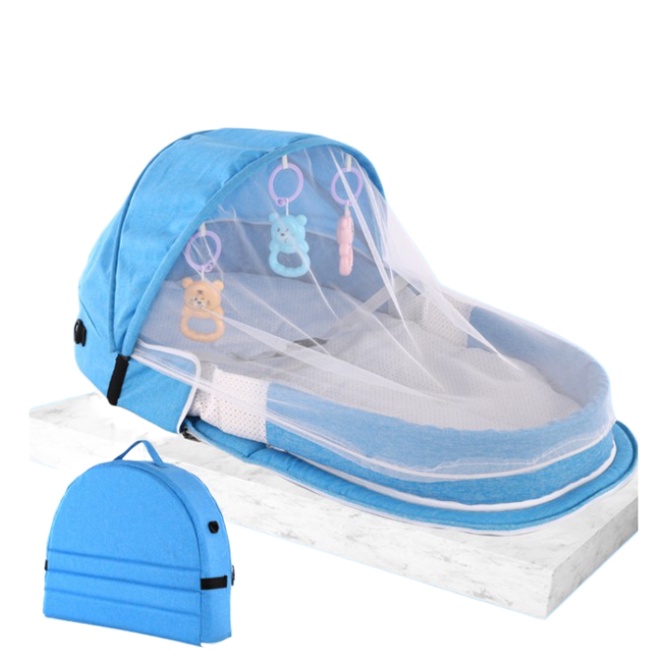 Baby Bed Crib Portable Folding Baby Bed Nest Cot for Travel