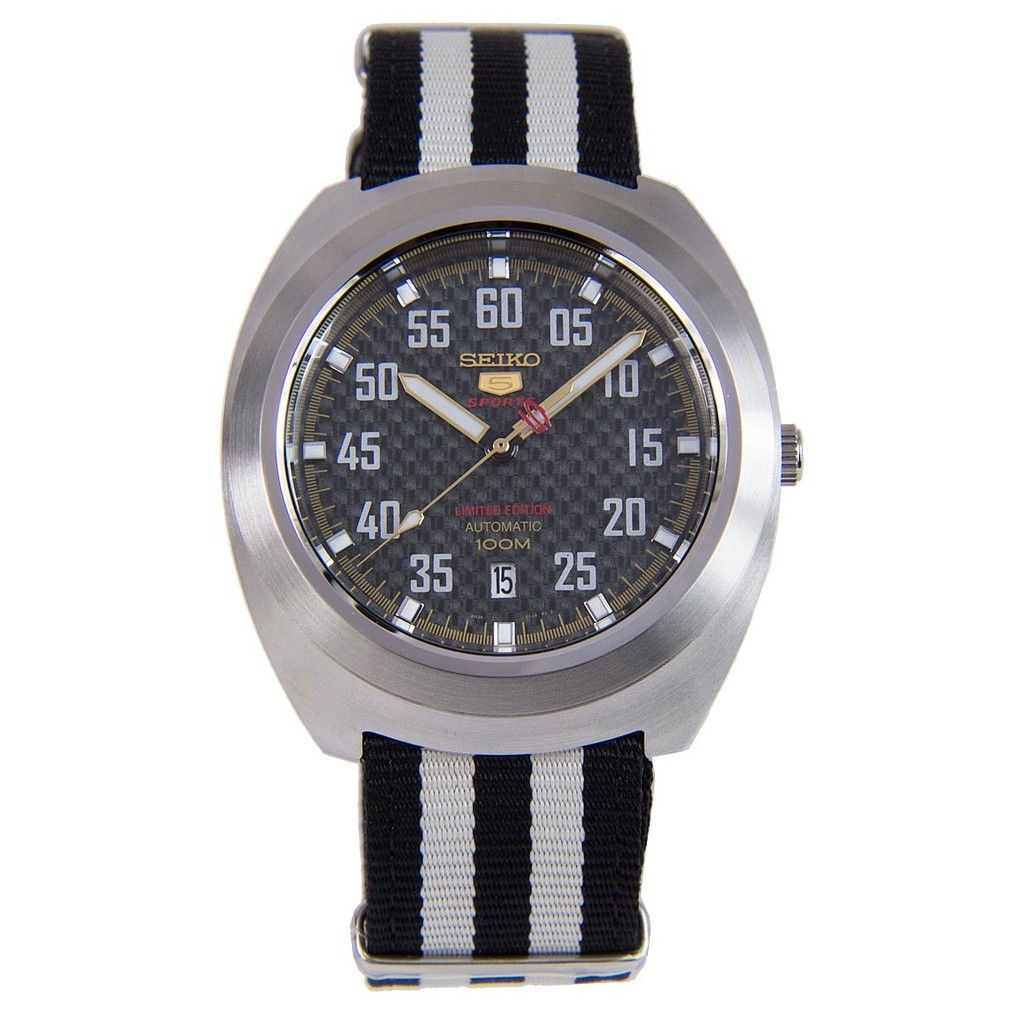 seiko 5 sports leather strap
