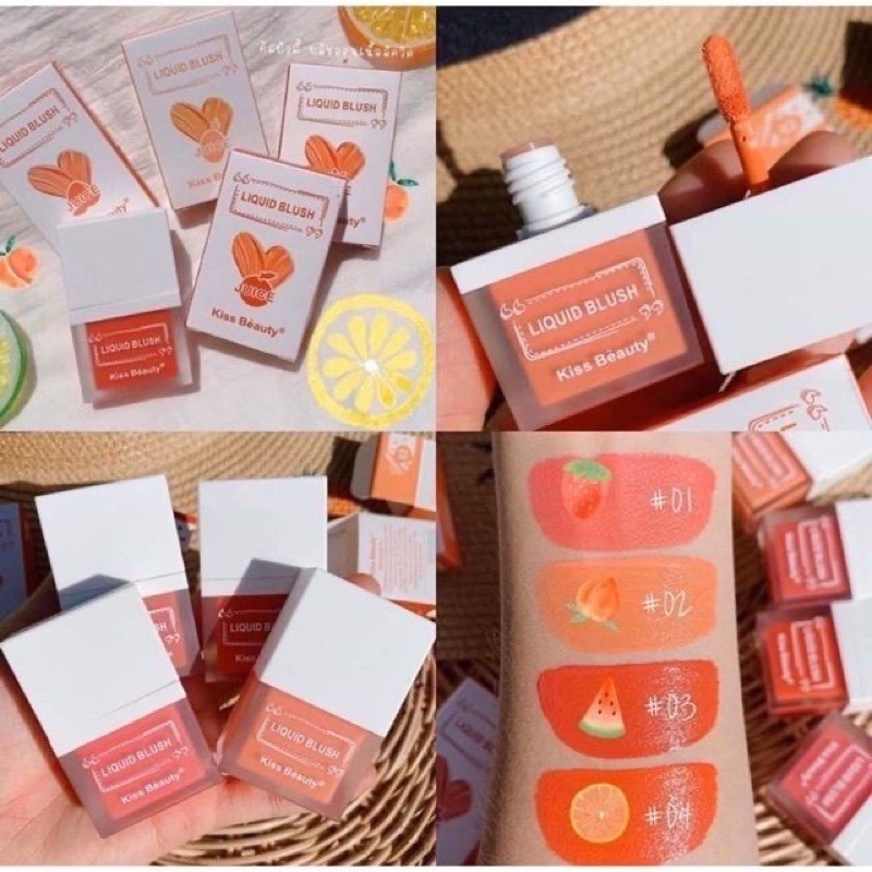 kiss beauty liquid blush