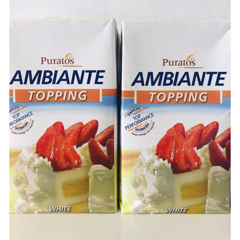 Ambiante Whipping Cream 1L Shopee Philippines