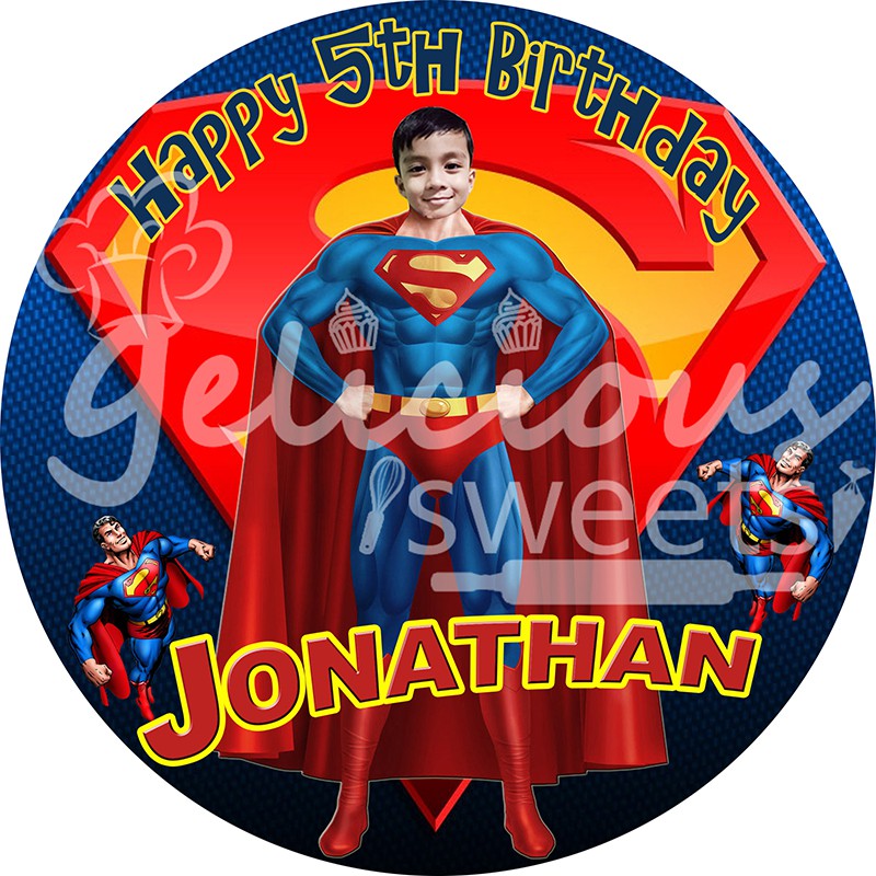 Edible Paper/Wafer Print 8-in round/Half A4 size Cake ...