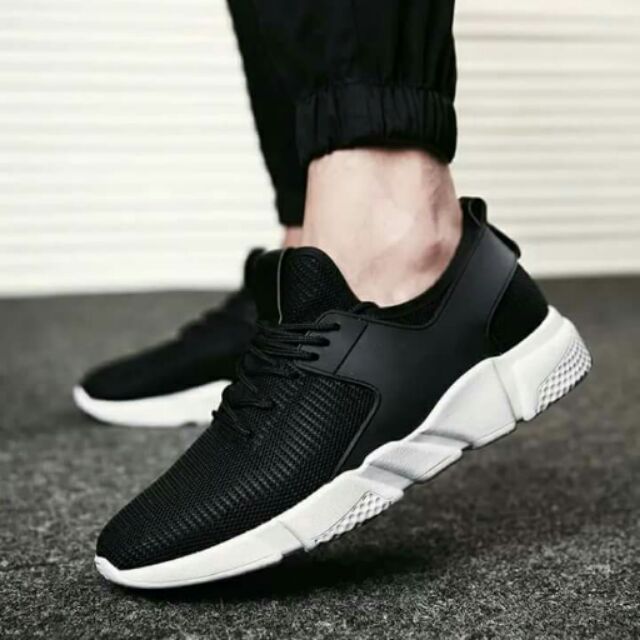 black rubber shoes