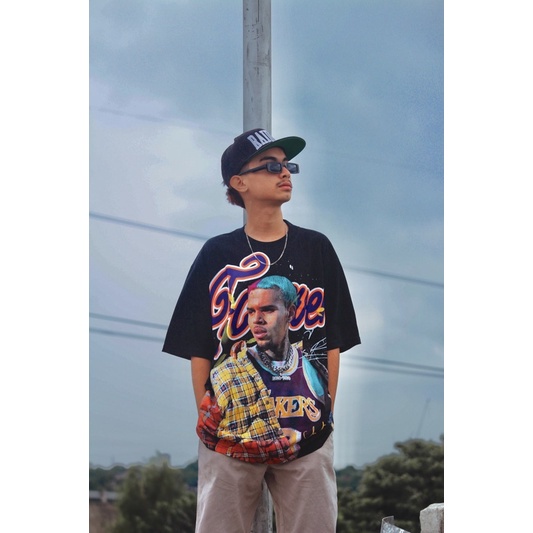 BIG SMILE - Chris Brown Tee RAP SHIRT