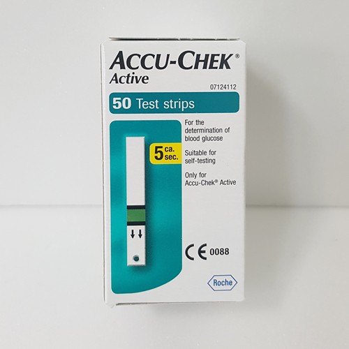 Accu Chek Active 50 Sheets Test Strips Diabetic Blood Glucose