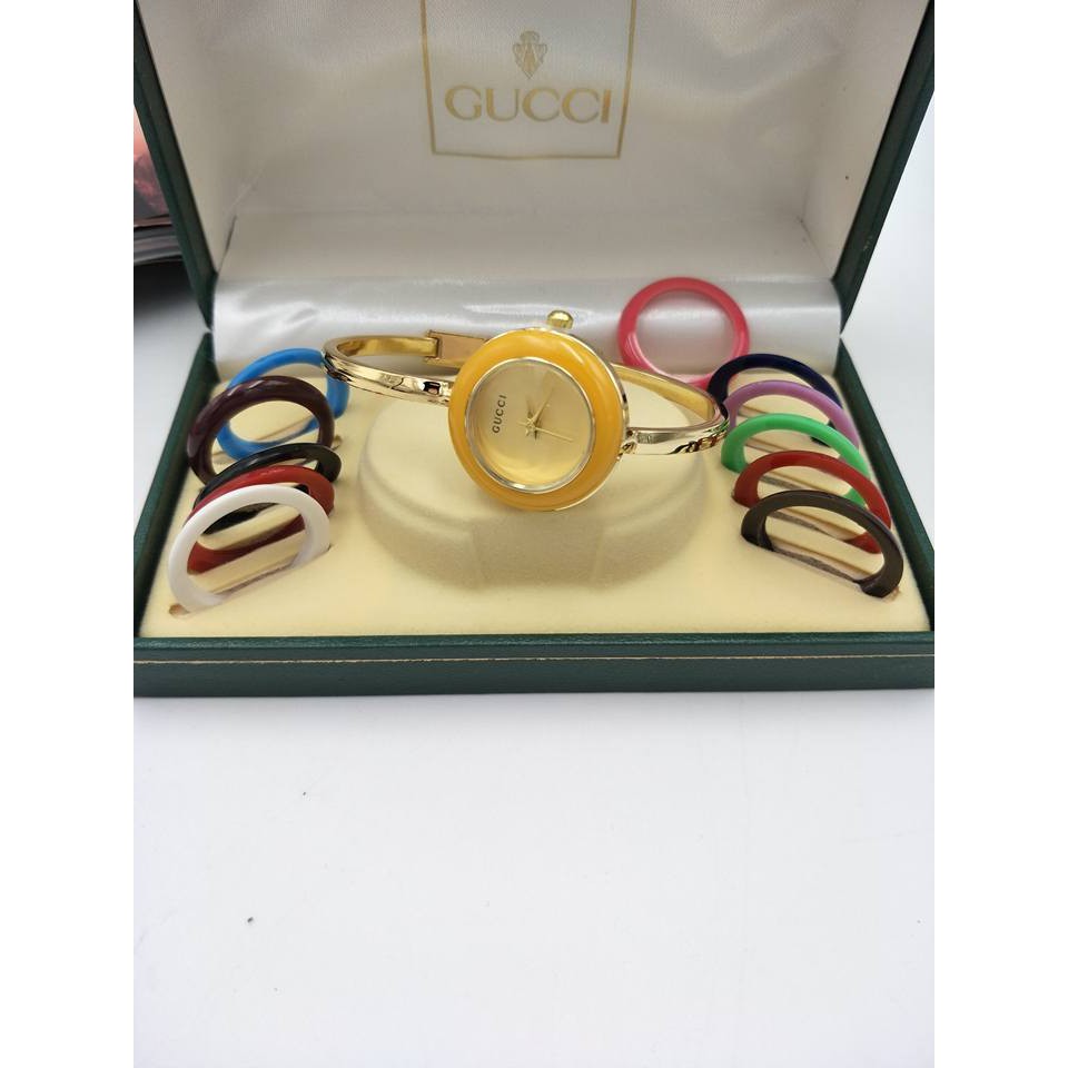 gucci watch interchangeable rings price