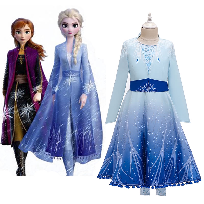 anna and elsa dresses for kids