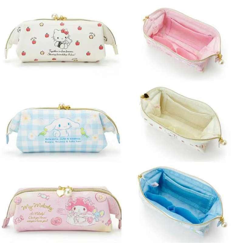 Cartoon Hello Kitty My Melody Cinnamoroll Cosmetic Bags Storage ...