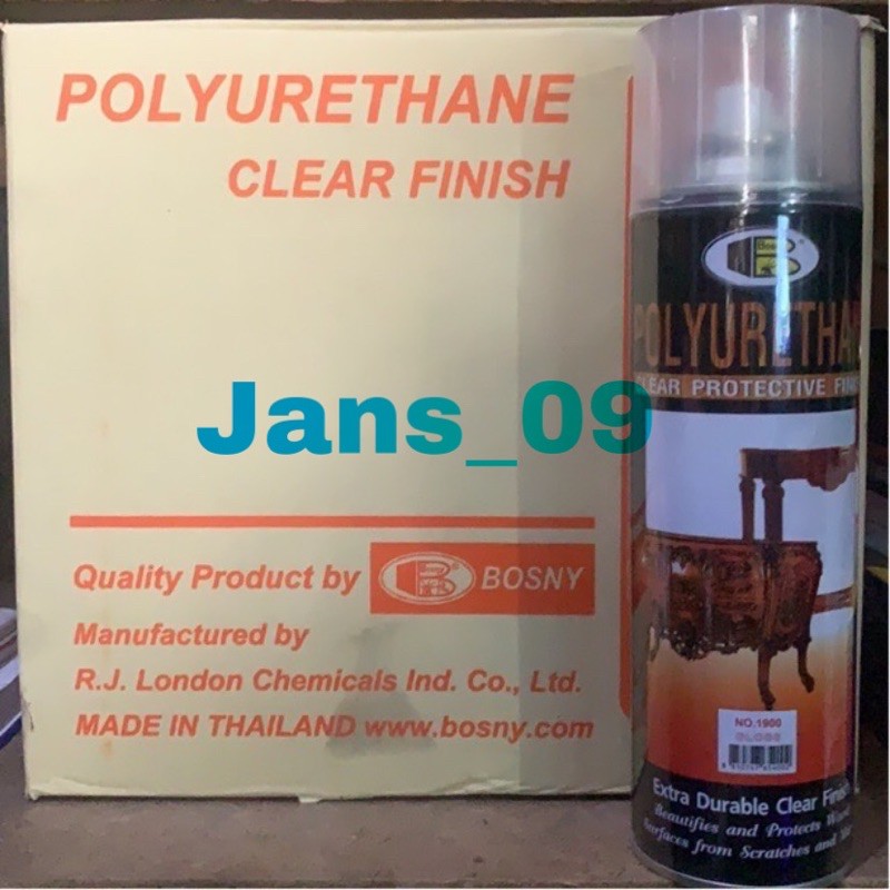 POLYURETHANE CLEAR FINISH by Bosny Shopee Philippines