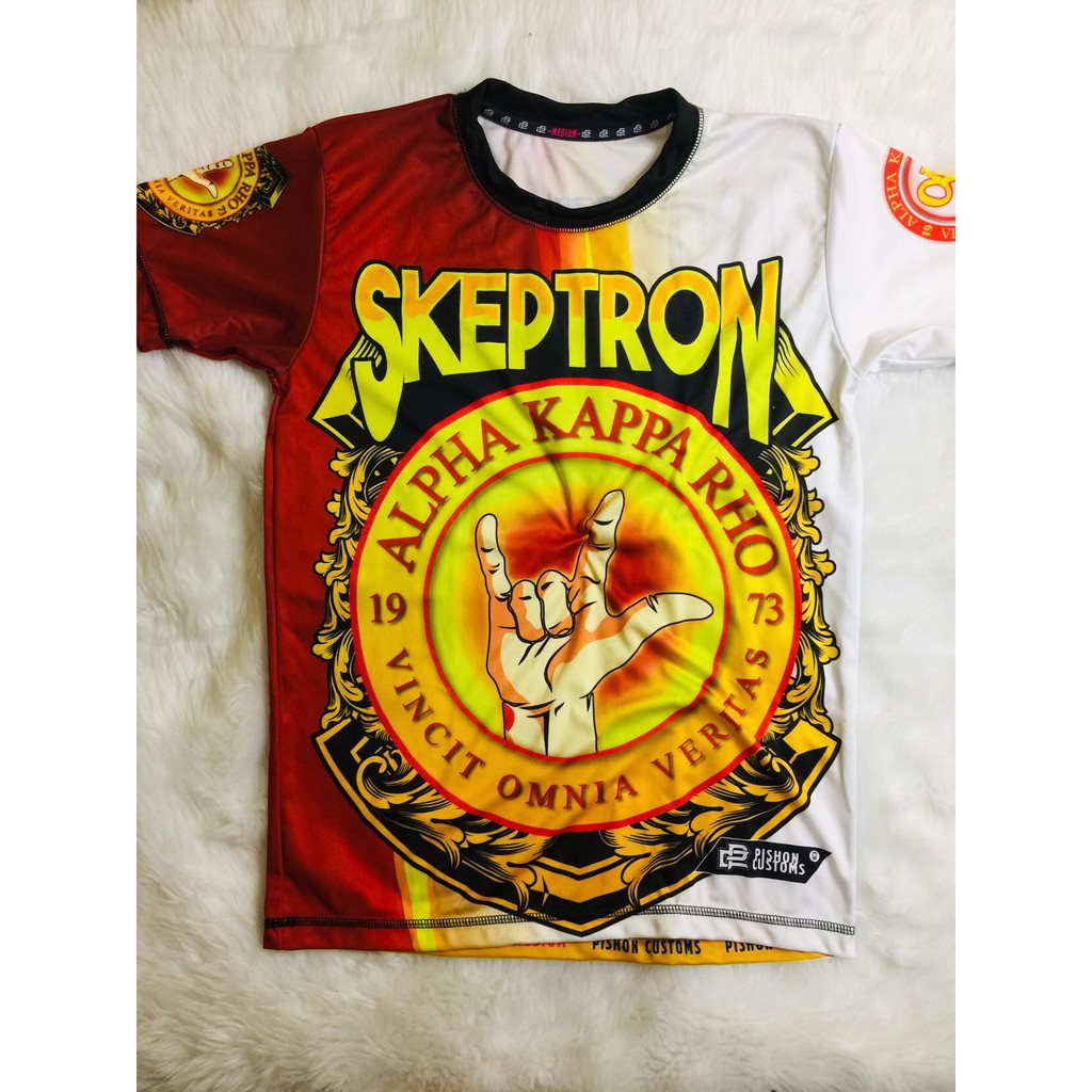 AKP V.8 Alpha Kappa Rho Full Sublimation Frat Shirt (Skeptron) #3