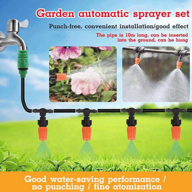 10M 85Pcs Garden Automatic Sprayer Set | Shopee Philippines