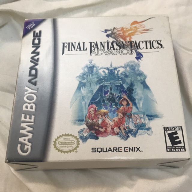 Final Fantasy Tactics Advance Nintendo Gba Shopee Philippines