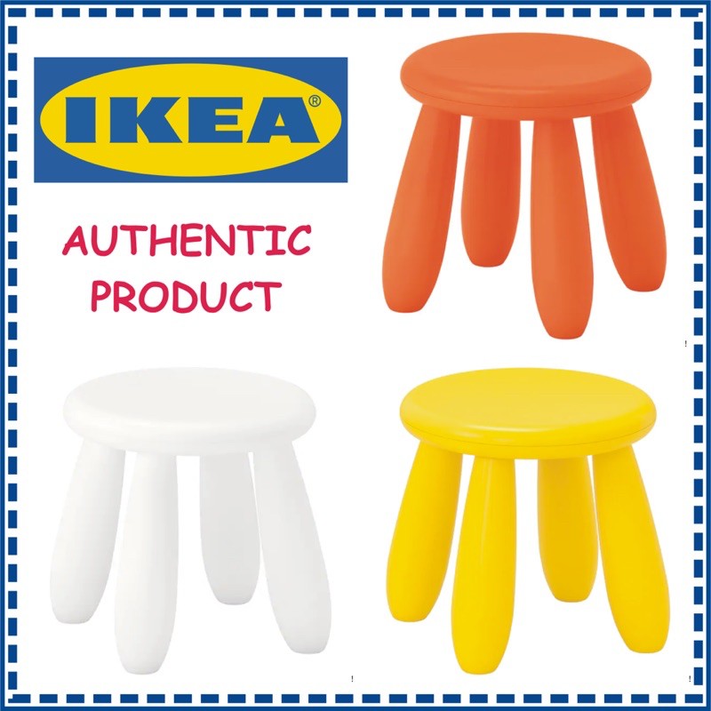 IKEA MAMMUT Children’s Stool (Authentic Product) | Shopee Philippines