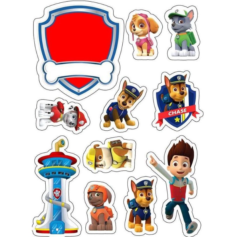 Paw Patrol Cake Topper Printable Ubicaciondepersonas cdmx gob mx