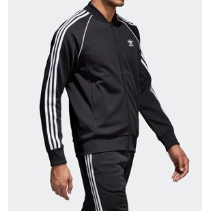 mens black adidas track jacket