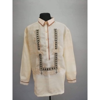 Barong with Lining Frosted Material Mall Quality #4