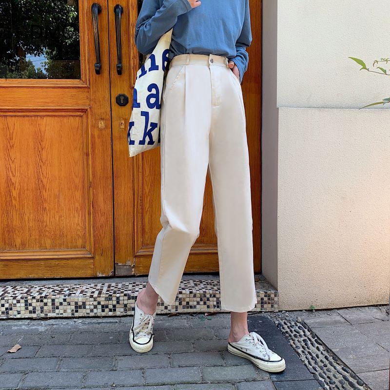 one side stripe pants