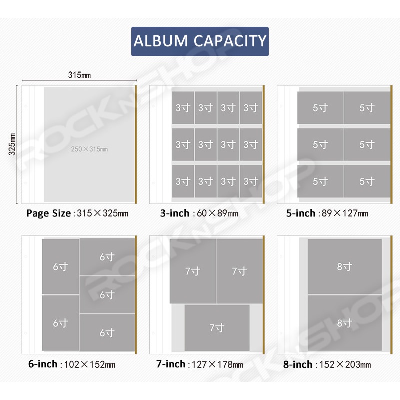 DIY Self Adhesive Photo Album 18-inch Large Capacity Leather Cover Binder Wedding Family Photo Album