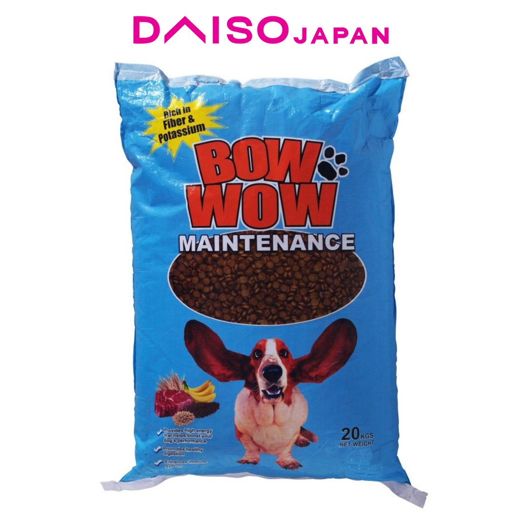 Bow Wow Dog Food Maintenance for Adults 20 Kg | Shopee Philippines