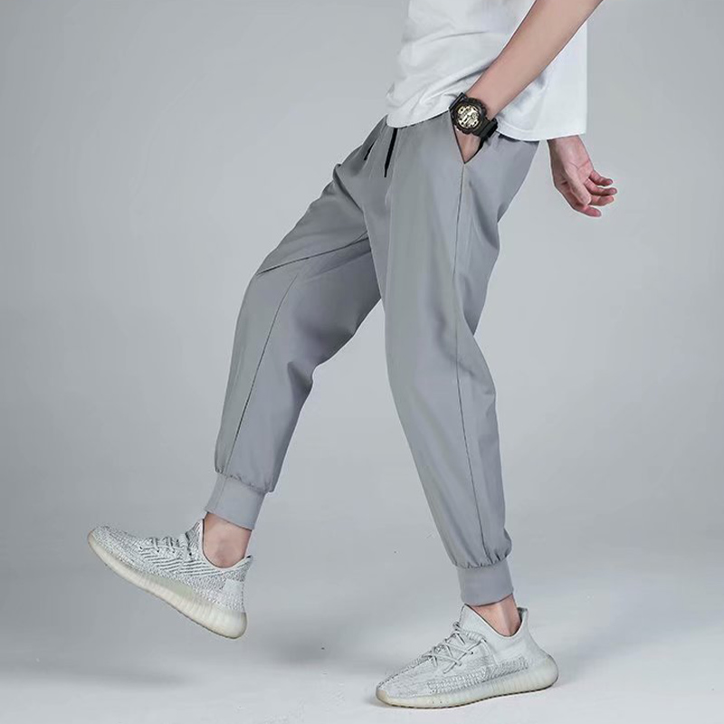 【S-4XL】 Plus Size Jogger Pants Men Korean Fashion Casual Loose Sports ...