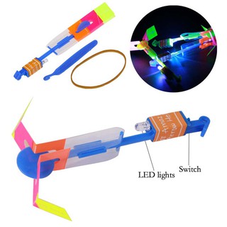 Toy Amazing Arrow Helicopter LED Flyer Flying Kids Toys UME HY-588A COD #3