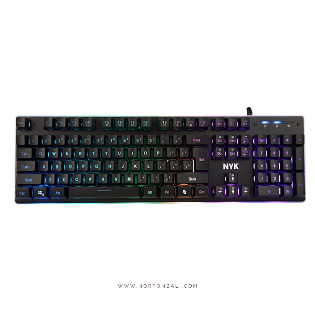 Nyk Nemesis KR301 RGB Underglow Gaming Keyboard Shopee Philippines