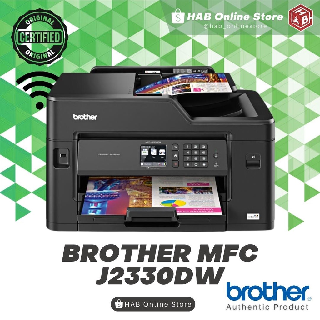 Brother dcp mfc j series j2330dw j2340dw j3540dw multi function a3