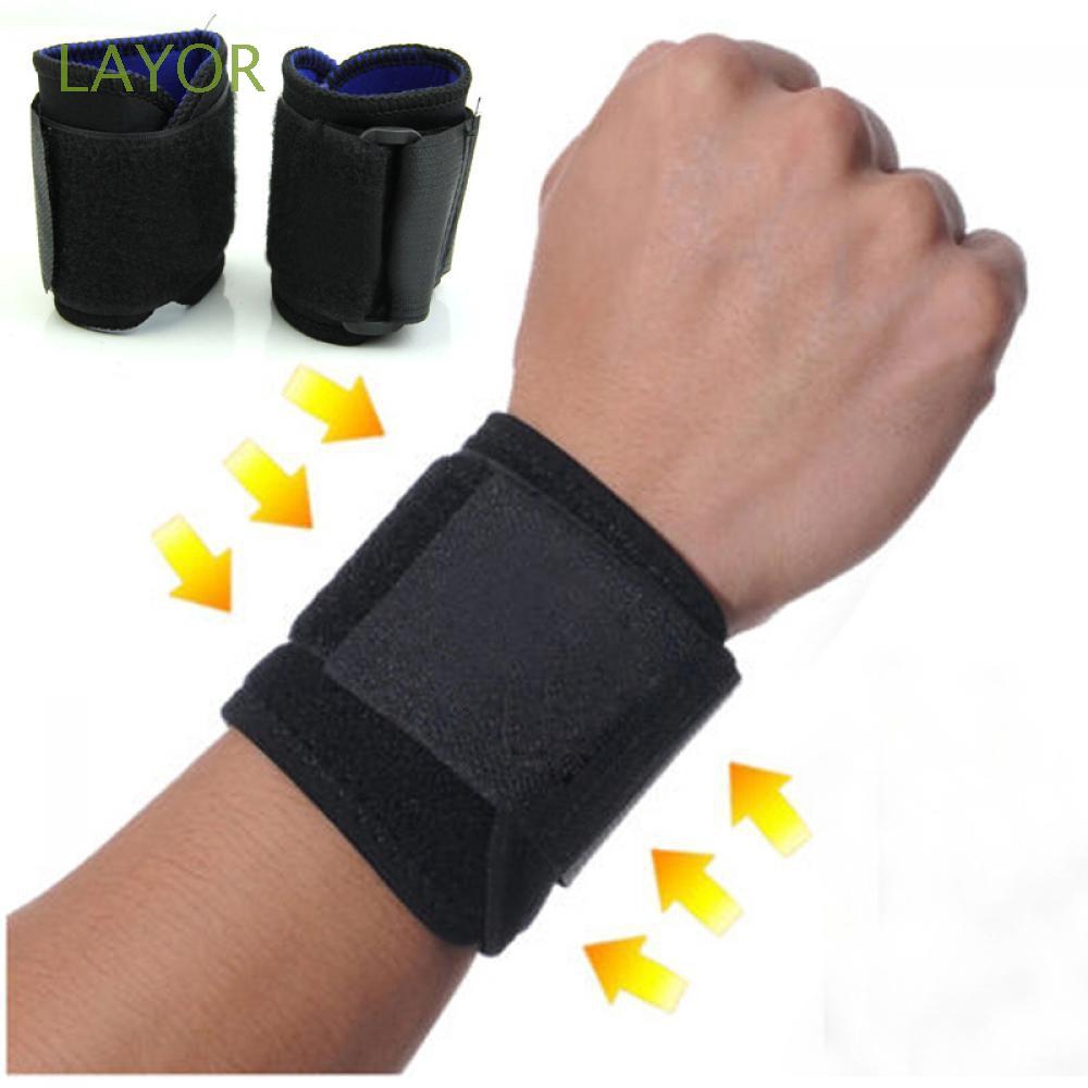 1Pair Gym Support Wrist Strap Bandage Wristband  Wrap 