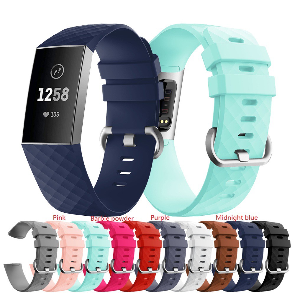 fitbit charge 3 blue band