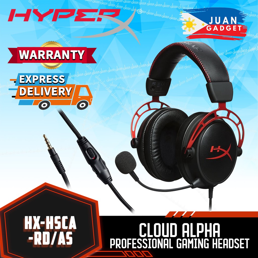 HyperX HXHSCARD/AS Cloud Alpha Gaming Headset, Dual Chamber Drivers