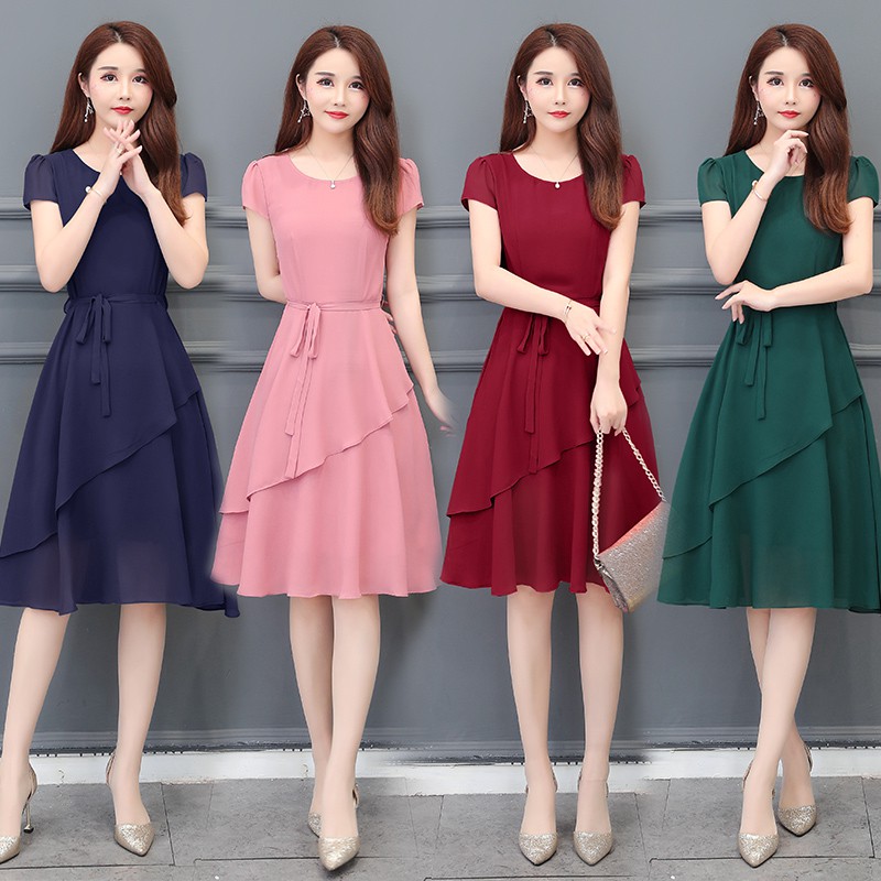 midi work dresses with sleeves