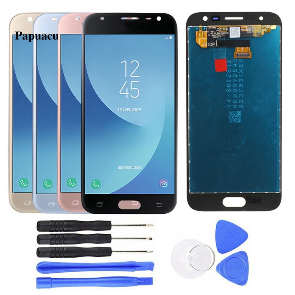 Papuacu Lcd Touch Screen Digitizer Assembly For Samsung Galaxy J3 17 J330 J330f J3 Pro Shopee Philippines