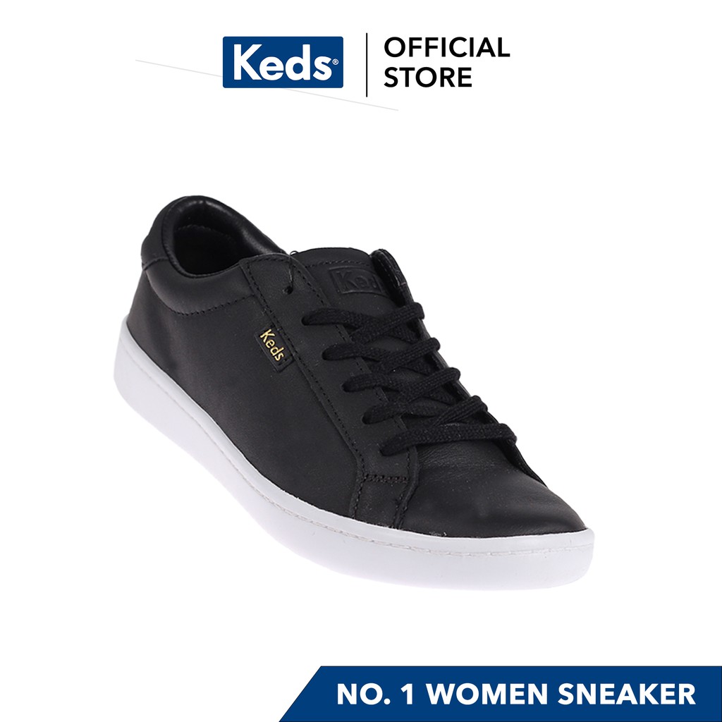 black keds leather