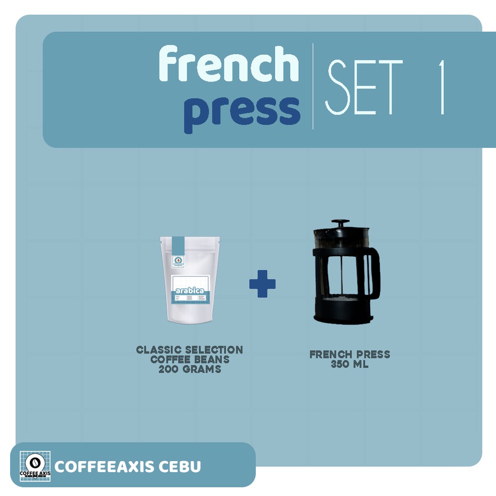 Coffee French Press Bundle (gifts for Coffee lovers) Shopee Philippines