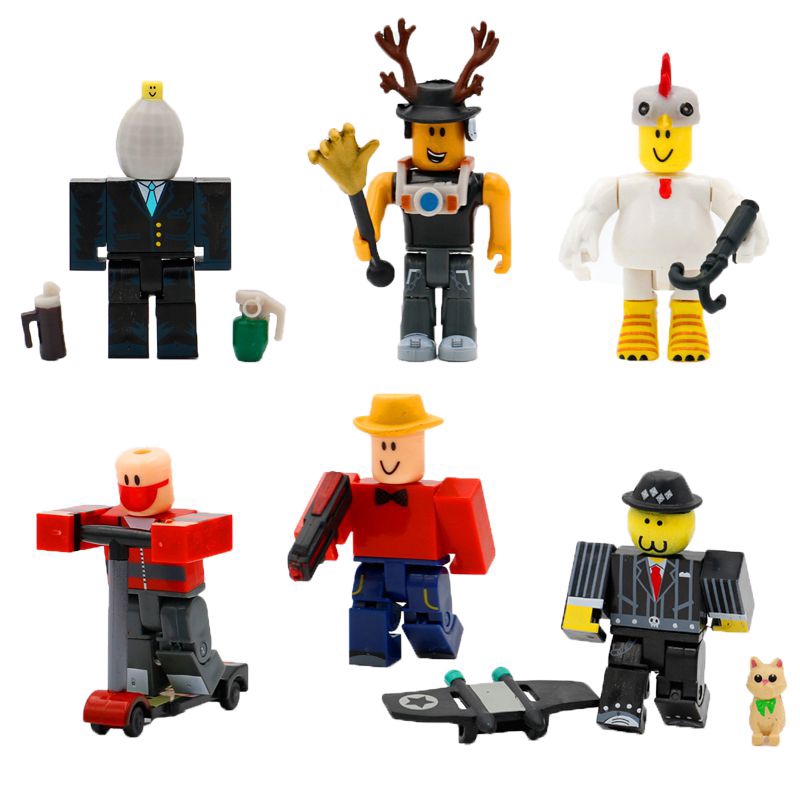 6pcs Set Roblox Figure Game Character Roblex Action Figures Toys Kids Cake Topper Gift Shopee Philippines - 12pcsset roblox action figures game roblox kids toy mini